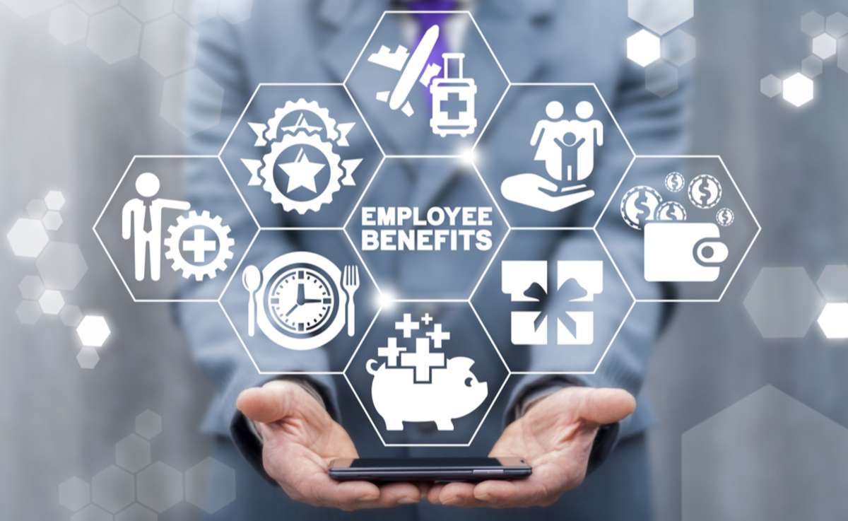 Employee Benefits Career Concept