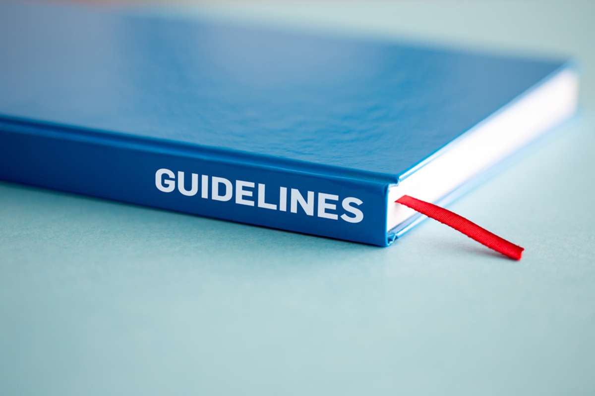 Guidelines on a book spine, set clear guidelines for a property management virtual assistant. 