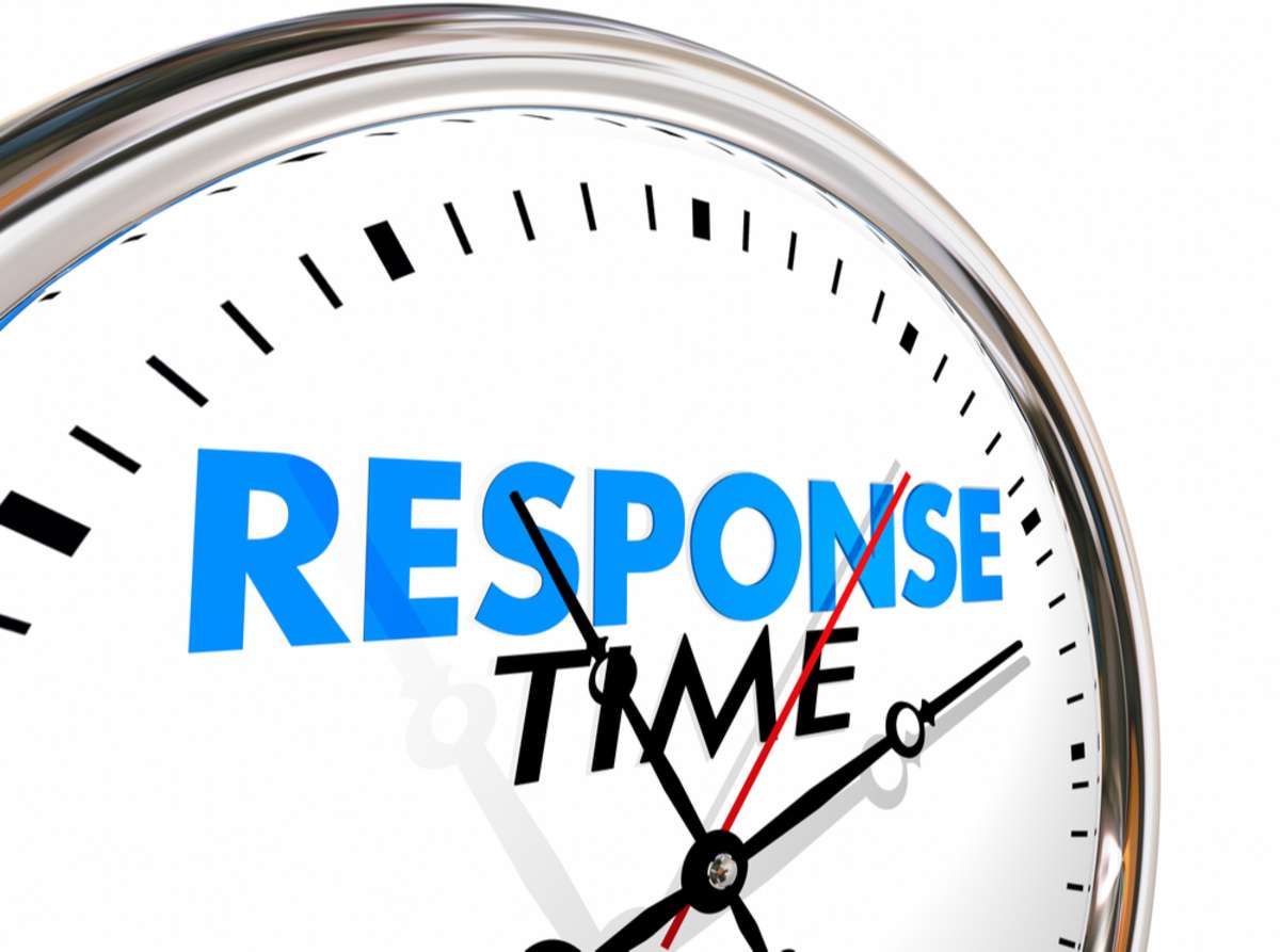 Response Time Clock Fast Speed Service Attention