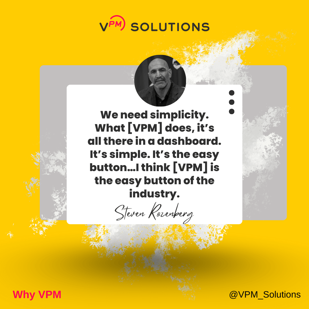 STEVEN ROZENBERG - Why VPM