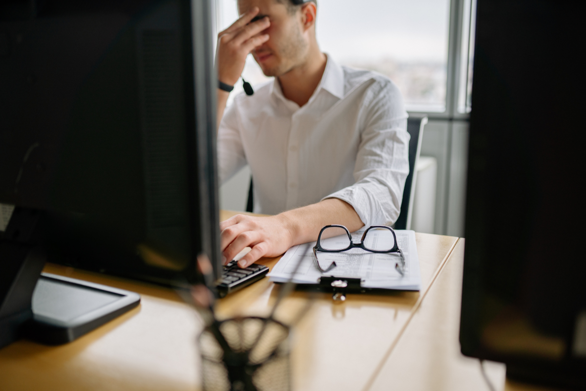 manager feeling stressed to communicate they need help